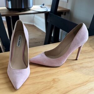 Steve Madden Blush Suede Heels